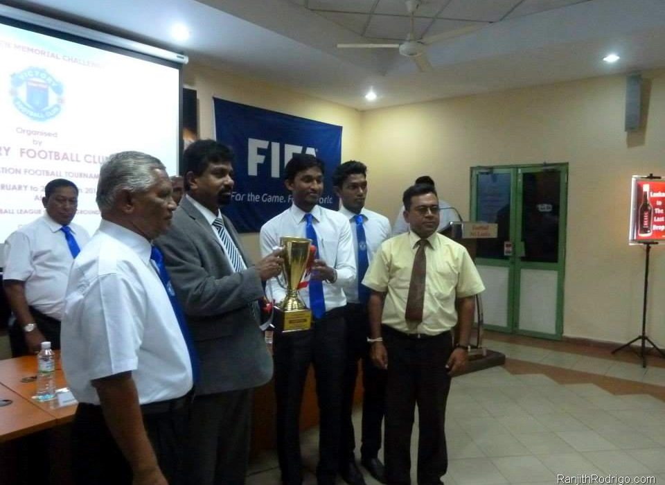 Football Club Media Conferencet FFSL President with Ranjith Rodrigo