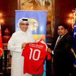 SAFF Meeting AFC President Shaikh Salman bin Ebrahim Al Khalifa 2014 05 07